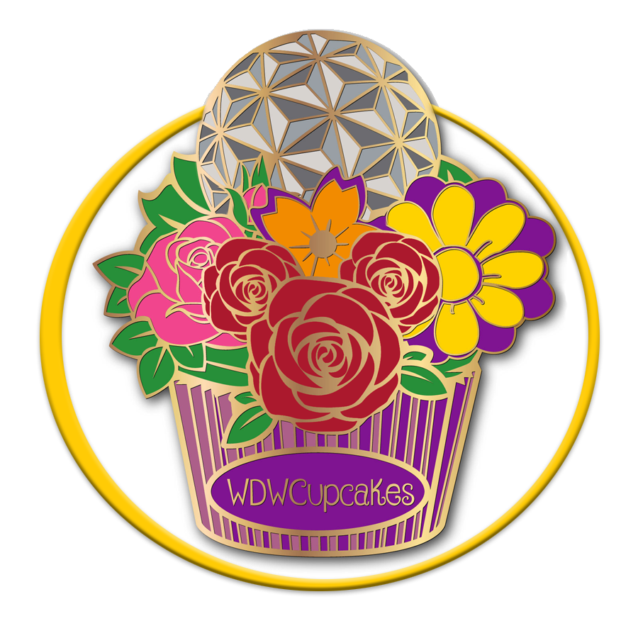 Flower & Garden Cupcake Pin