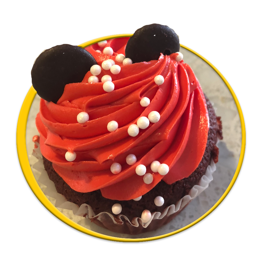 Mickey Mouse Cupcake