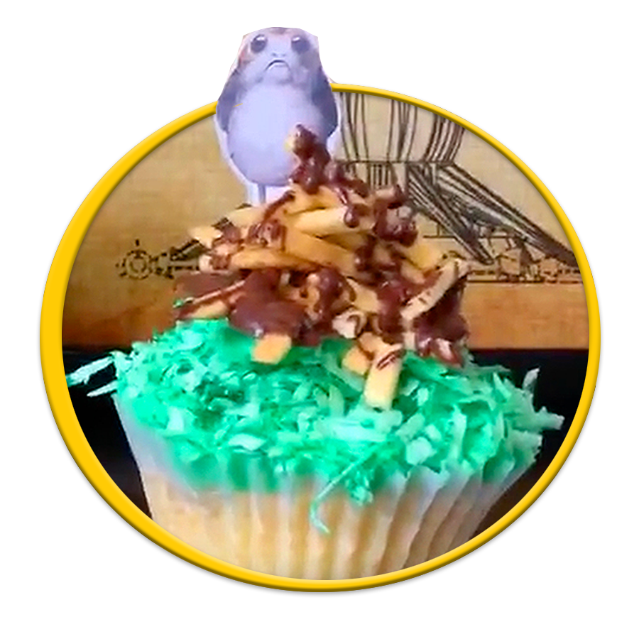 Star Wars Porg Cupcakes