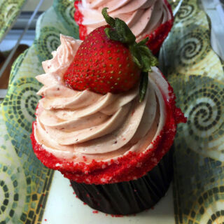 Strawberry Shortcake Cupcake