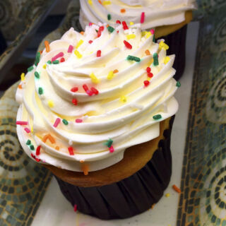 Vanilla Sprinkle Cupcake